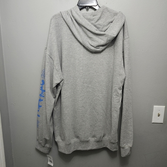 Naruto shippuden men's pullover sweatshirt hoodie size 2X heather gray n… - Picture 7 of 7